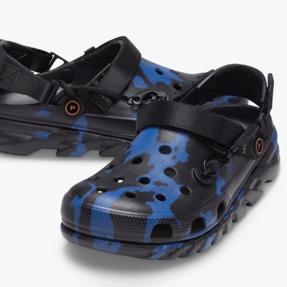 Post Malone x Crocs Duet Max Clog Black Women s Shoes